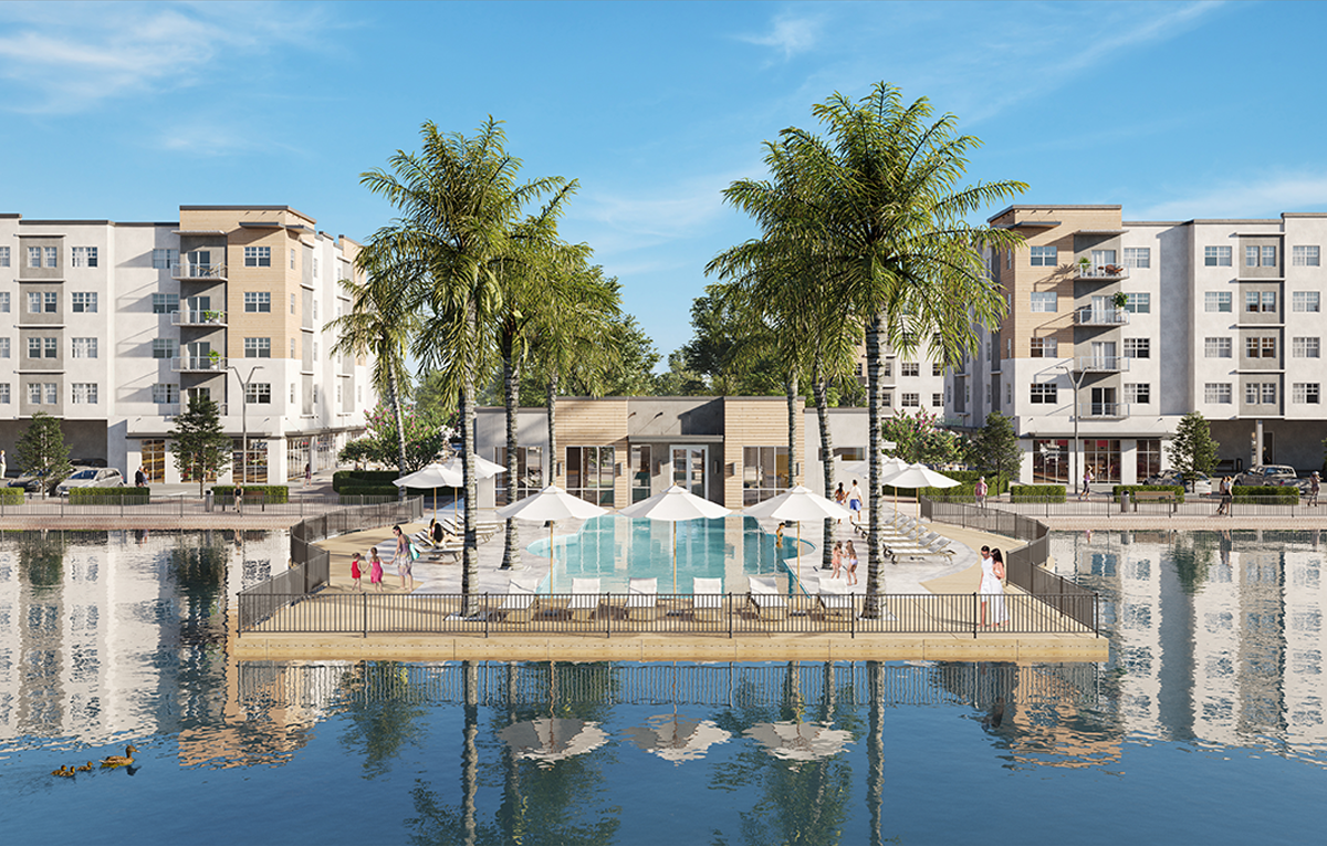 Millenia Park pool rendering